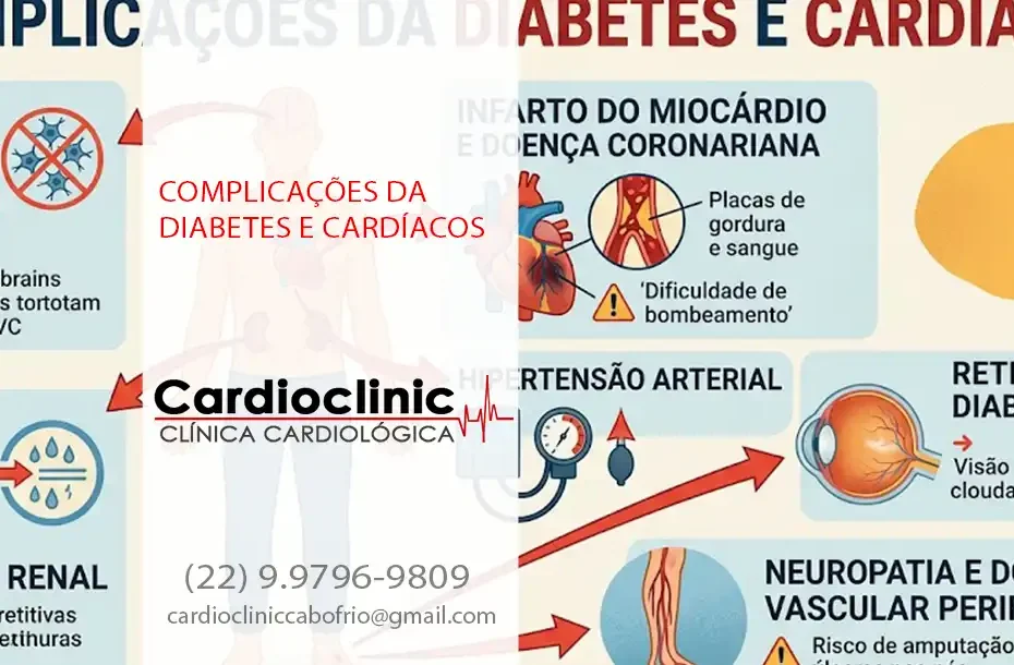 Complicações da Diabetes e Cardíacos