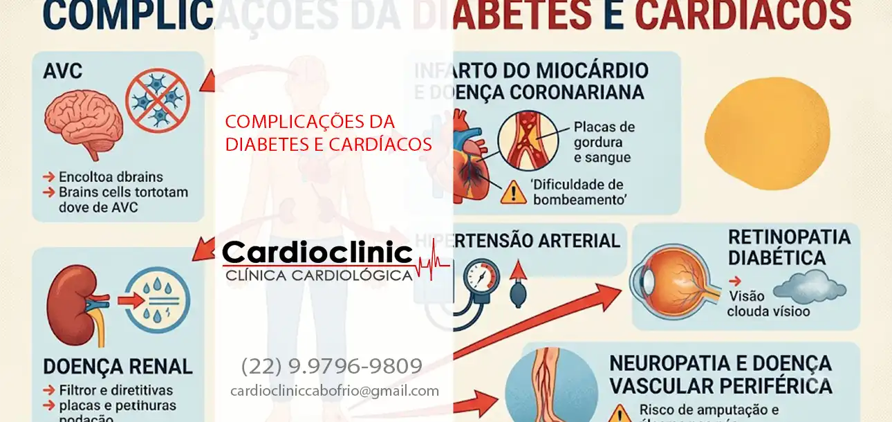 Complicações da Diabetes e Cardíacos
