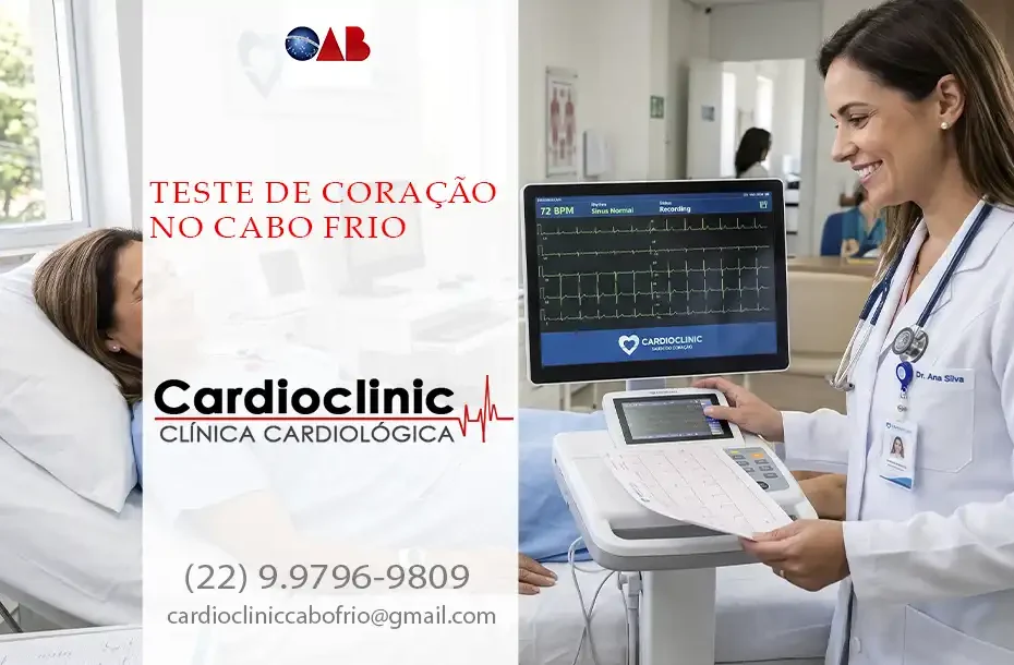 Teste de Coração no Cabo Frio